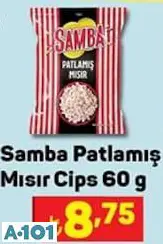SAMBA PATLAMIŞ MISIR CİPSİ